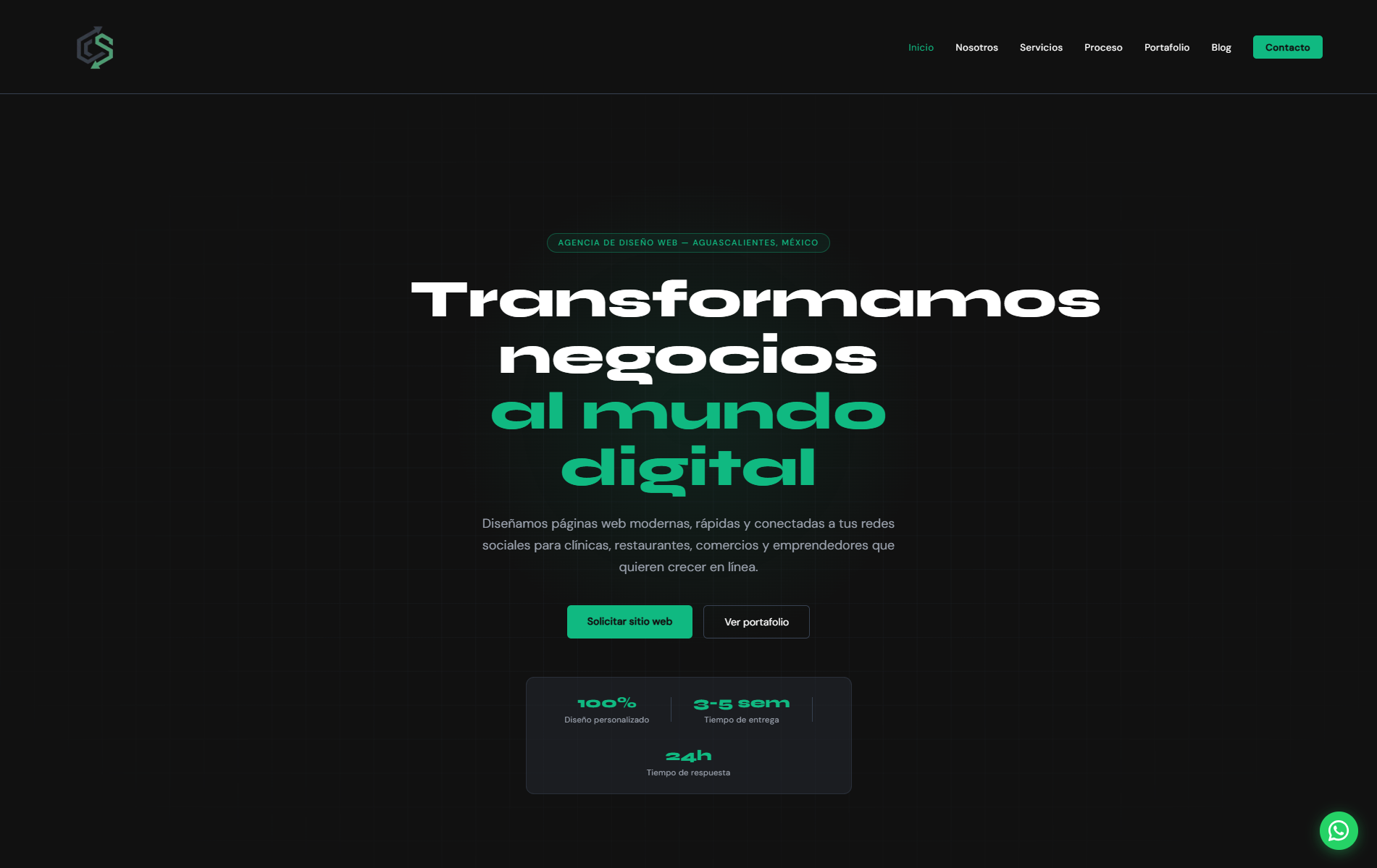 CaliShift Studio — Sitio web